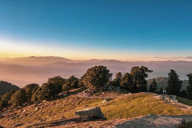 dainkund peak near dalhousie