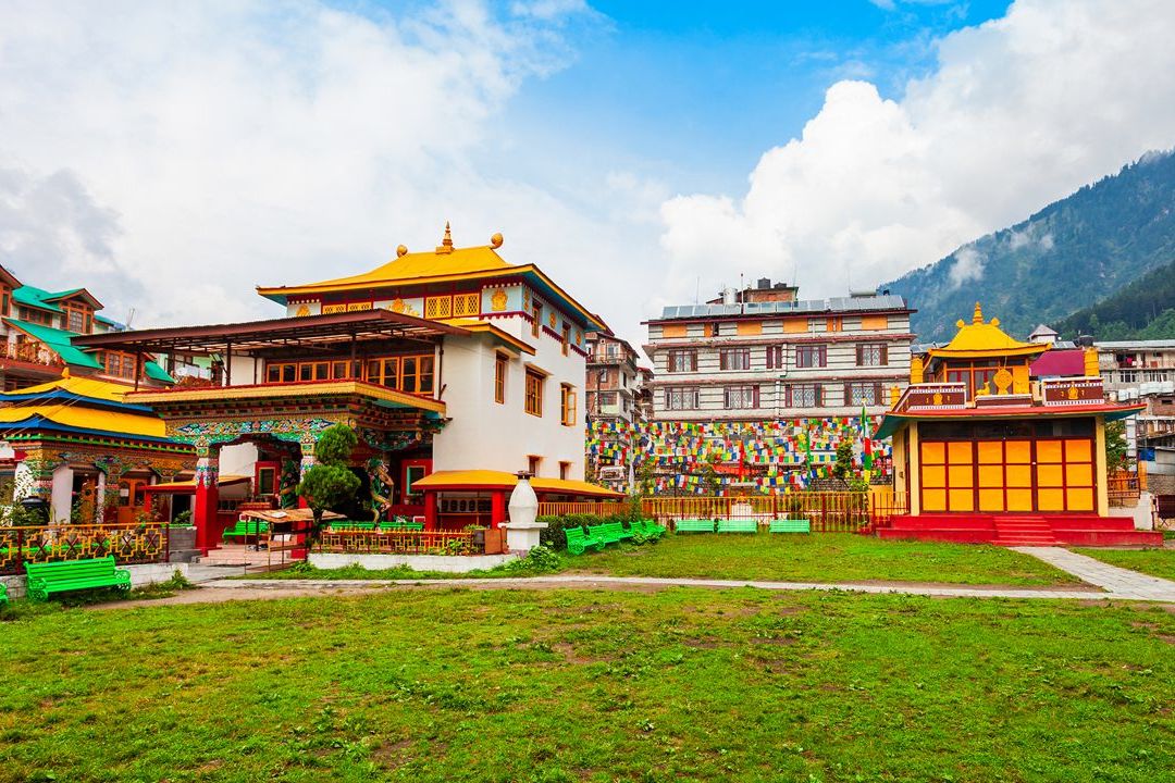 a monastery at manali